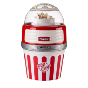 Pipoqueira Ariete 2957 Party Time Grande Retrô 1100W Vermelha